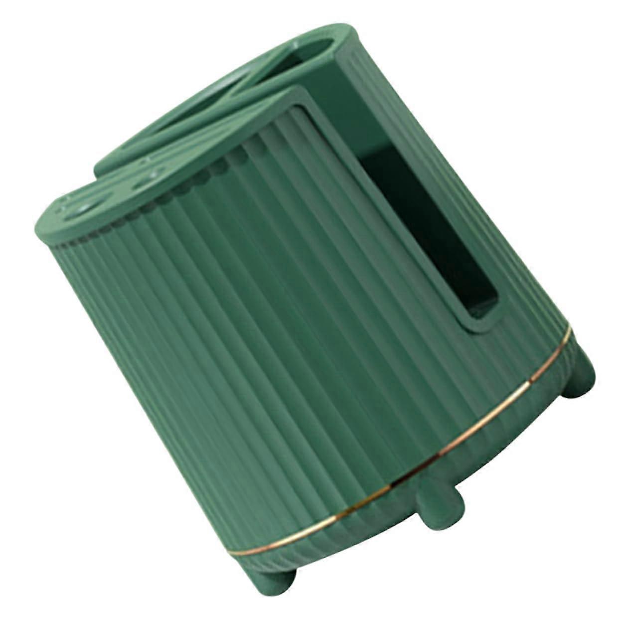 Rotatable Multi Functional Compact Kitchen Utensil Holder for Countertop Draining