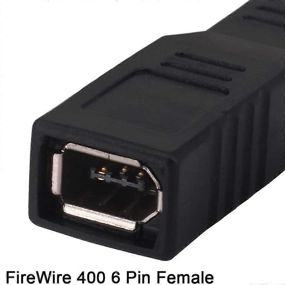 IEEE 1394 Type A 400 6 Pin Female To 1394 Type B 800 9 Pin Male Data ...