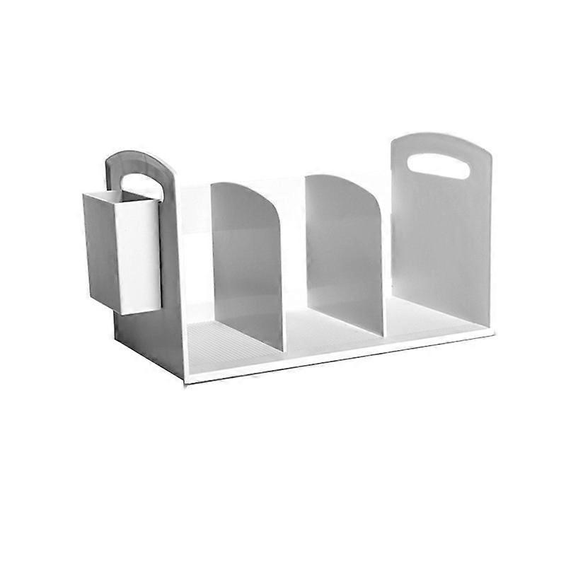 Simple Iron Bookshelf Student Desk Book Storage Rack