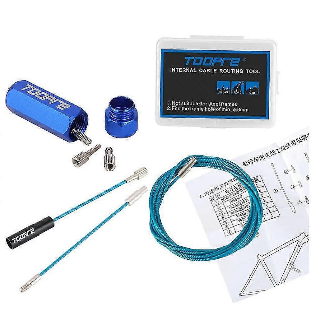Bike Internal Cable Routing Tool Quick-release Bicycle Internal Wiring Tool Bike Frame Internal Wire Routing Tool Bike Repairing and Maintenance Acces