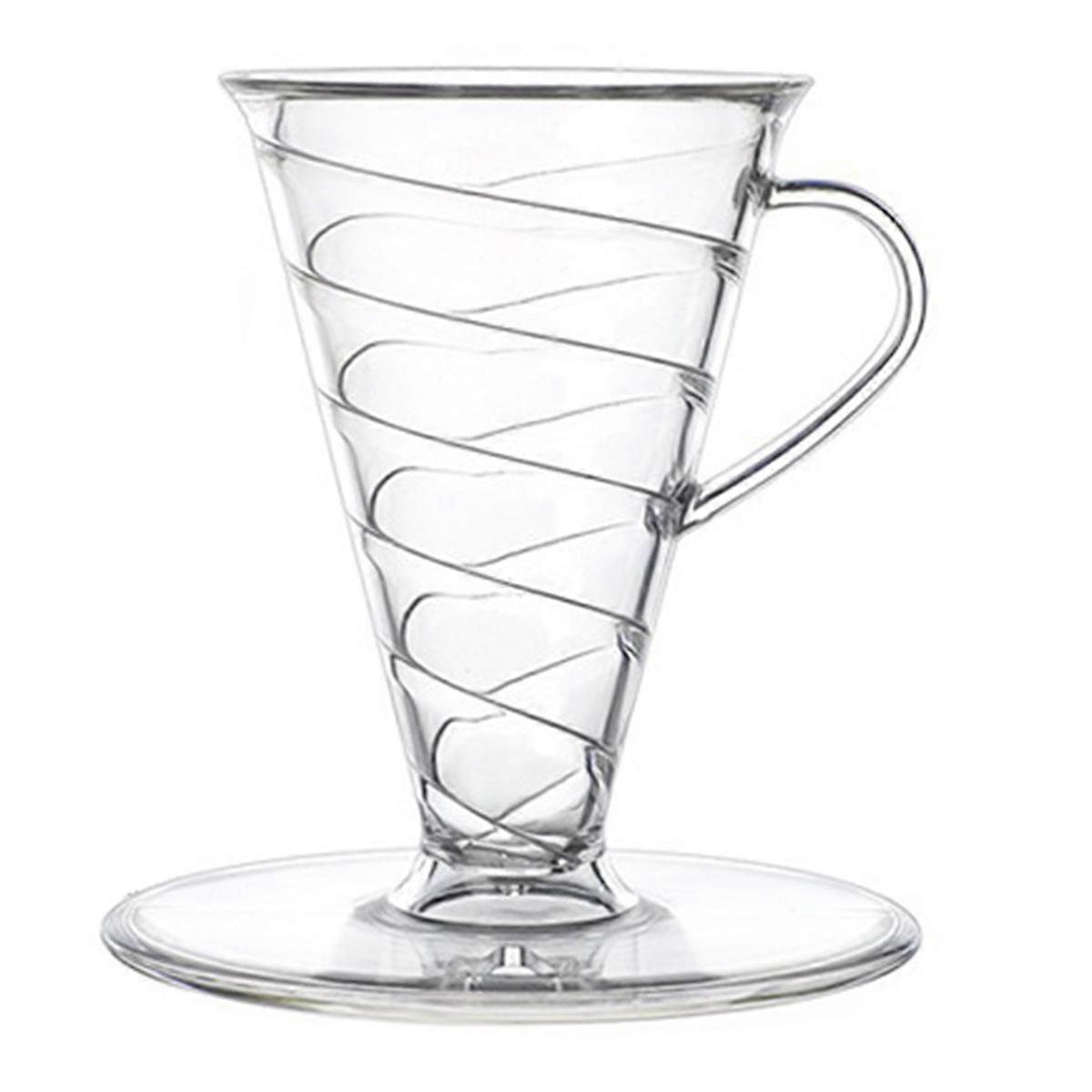 Filter Cup Coffee Filter Spiral Hand Brewed Coffee Filter Cup B