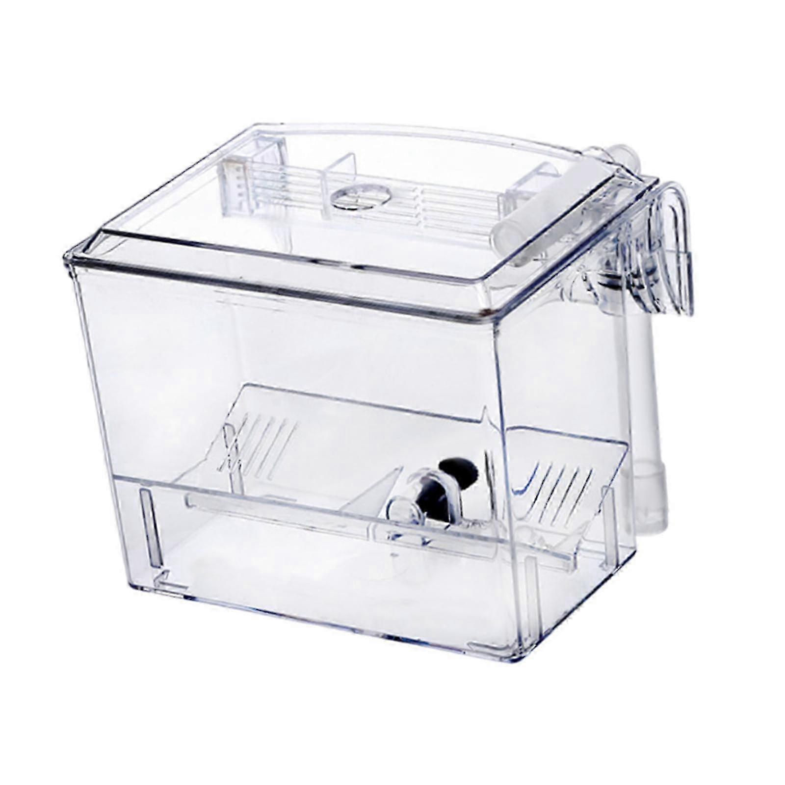 Aquarium Transparent Breeding Hatchery Box for Fry Isolation, Spawning and Egg Hatching