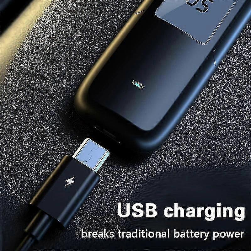 (10pcs-silver 10Pcs Digital Screen Usb Charging Lcd Digital Display Alcohol Tester Breathalyzer Non-contact For Drunk Driving Blowing Detector