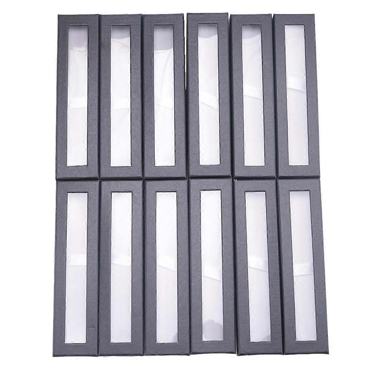 12PCS Empty Pen Gift Box, Cardboard Pen Case, Pen Packaging Box