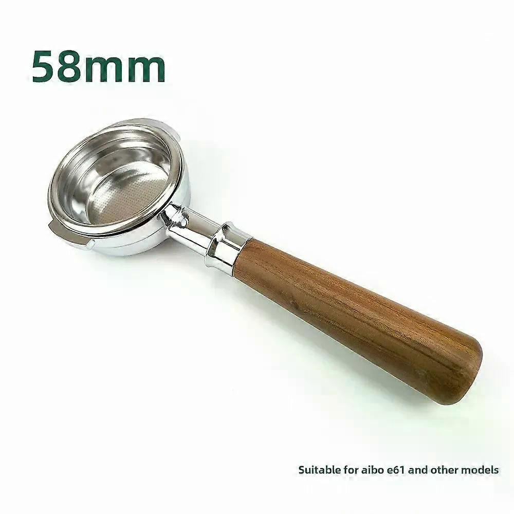 Coffee Bottomless Portafilter compatible for  E61 EC680 and Other Models Naked Filter Basket Espresso Machine Accessories