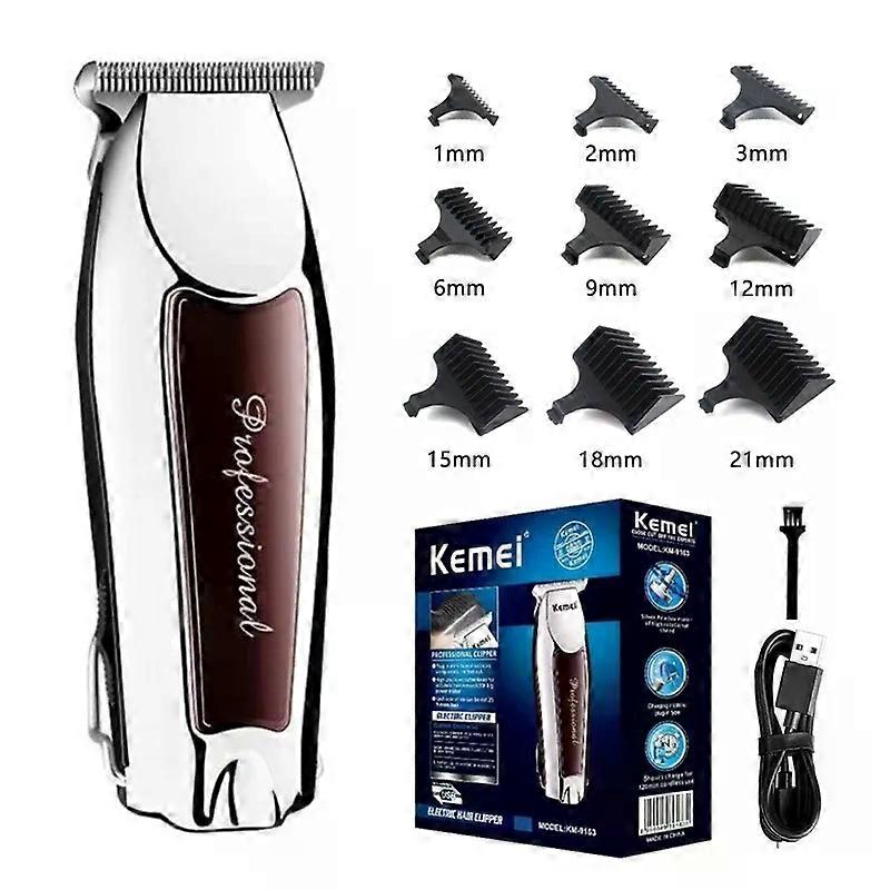 9163 Professional Hair Cutting Machine Trimmer for Men Finishing Haircut Cordless Clipper Electric Shaver Beard Barber