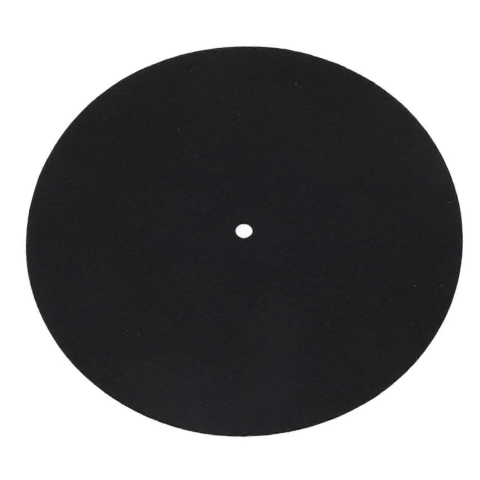 Turntable Slipmat Vibration Reduction Prevent Slip Improve Sound Platter Mat Record Player Wool Pad 195mm