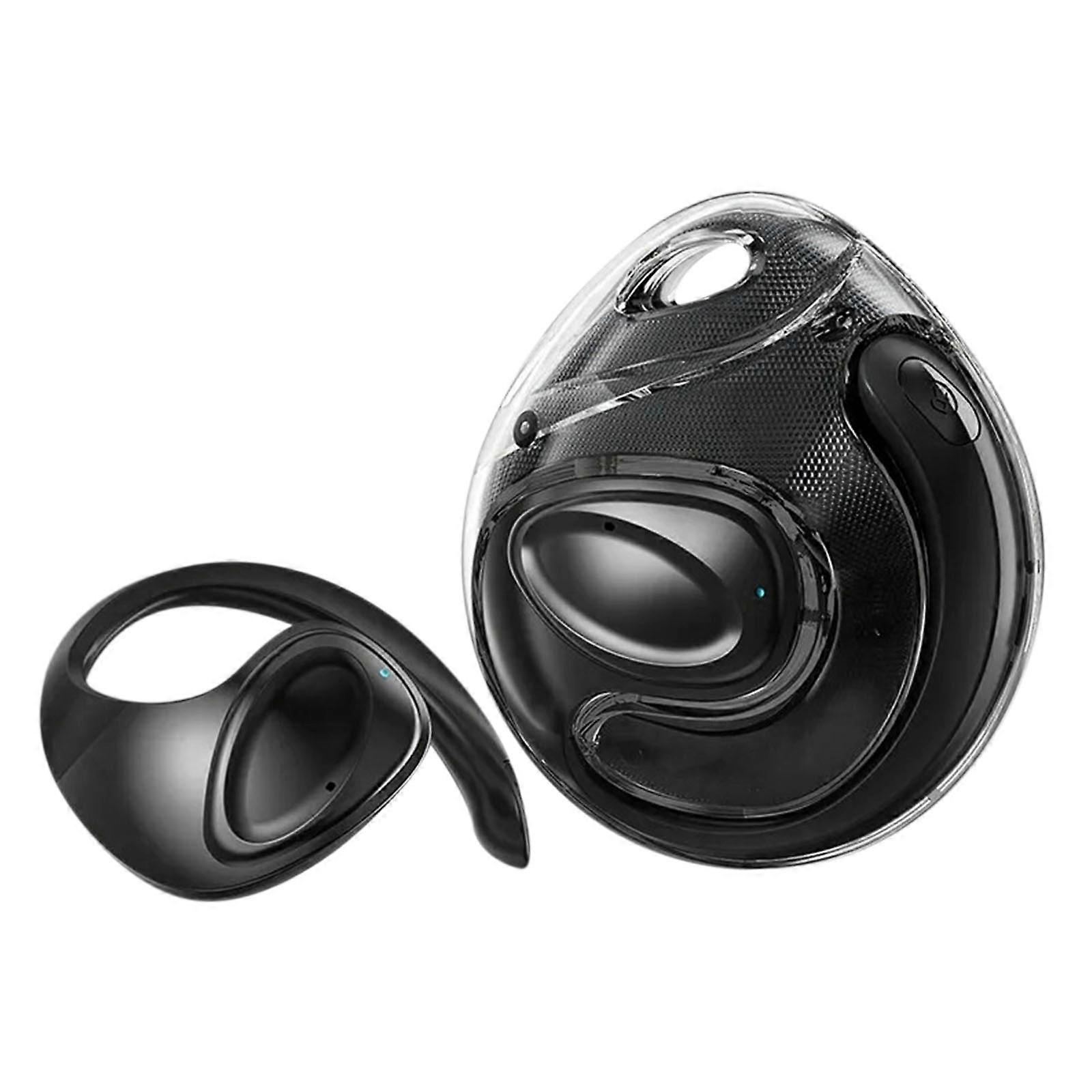 Open Ear Headphones Bluetooth 5.4 Open Ear Earbuds Lightweight Wireless Earbuds With Earhooks 20H Playing Time With Lanyard For Running