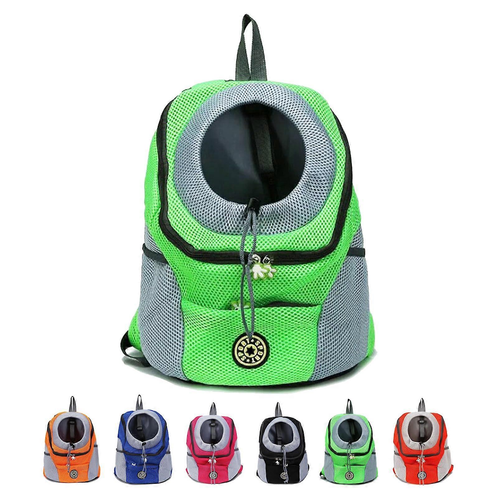 Forttender Dog Carrier Backpack for Small Dogs, Front Pet Carrier with Safety Belt