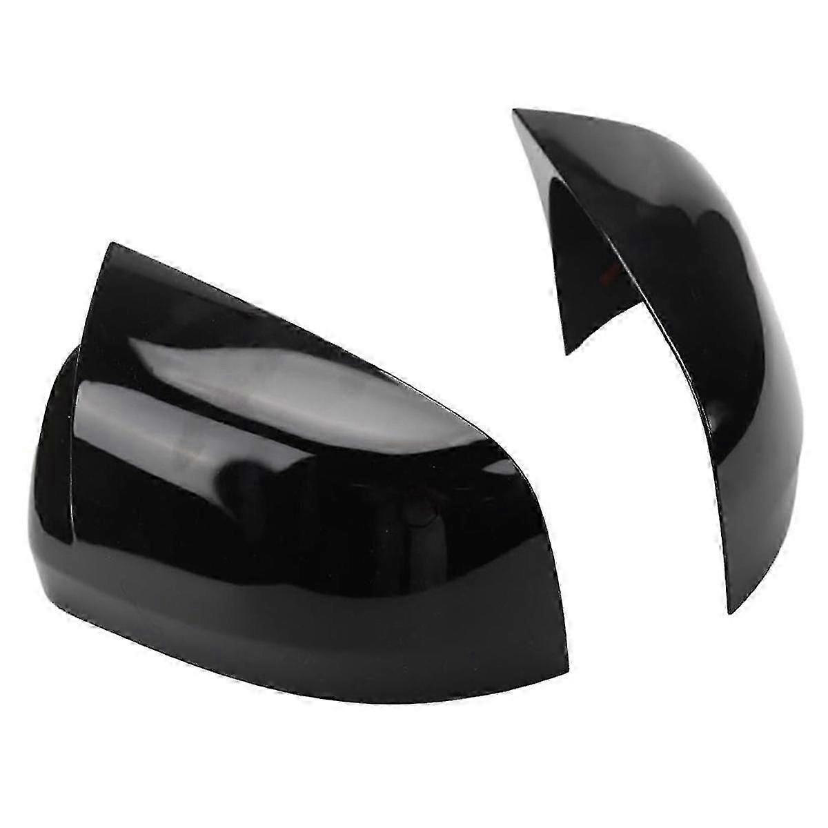 Exquisite Rear View Side Mirror Cover Side Mirror Cap for Durango 2011-2021 Accessories,Gloss Black