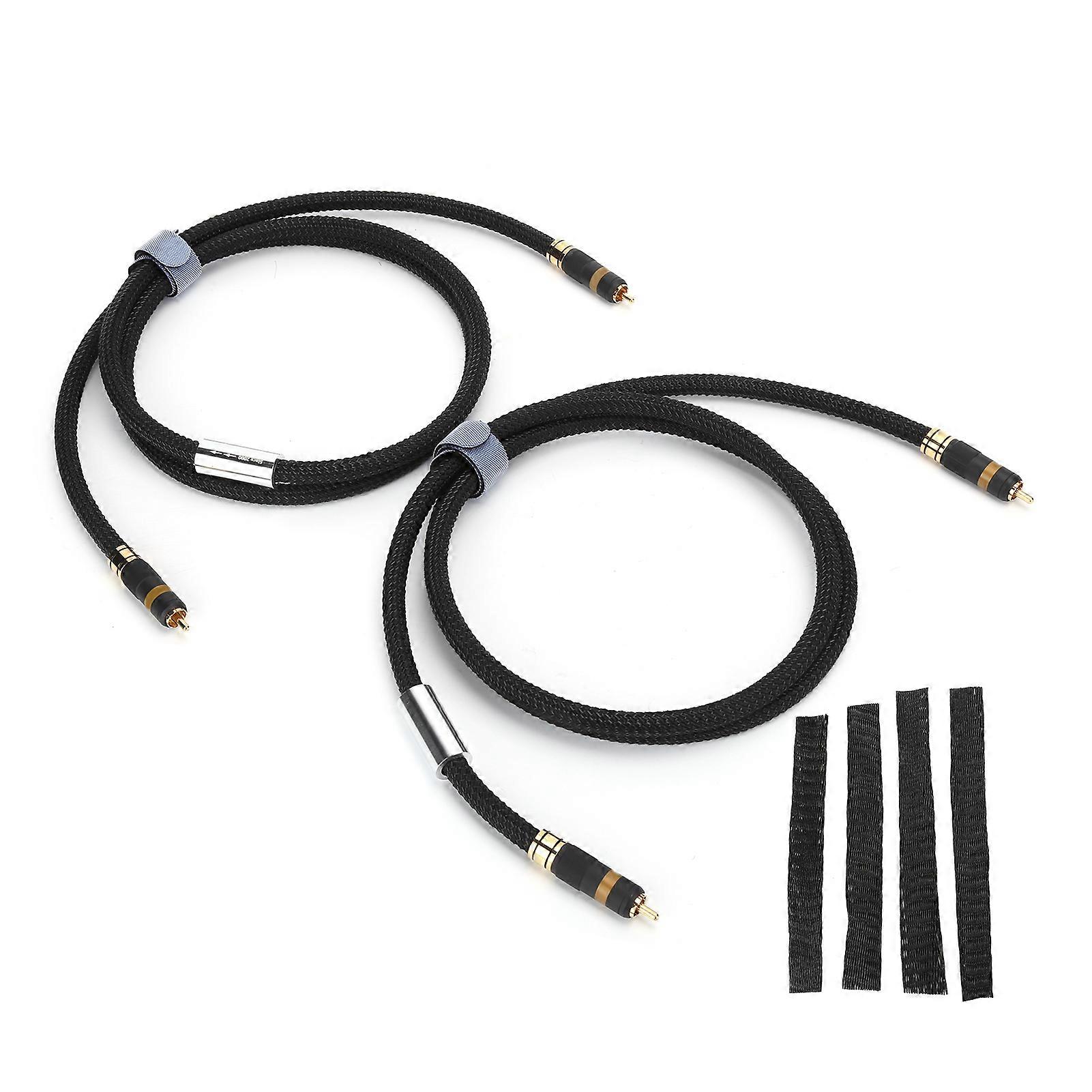 A202R 5N Multiple OFC Copper Silver Plated HiFi RCA Signal Cable o Interconnect Cable