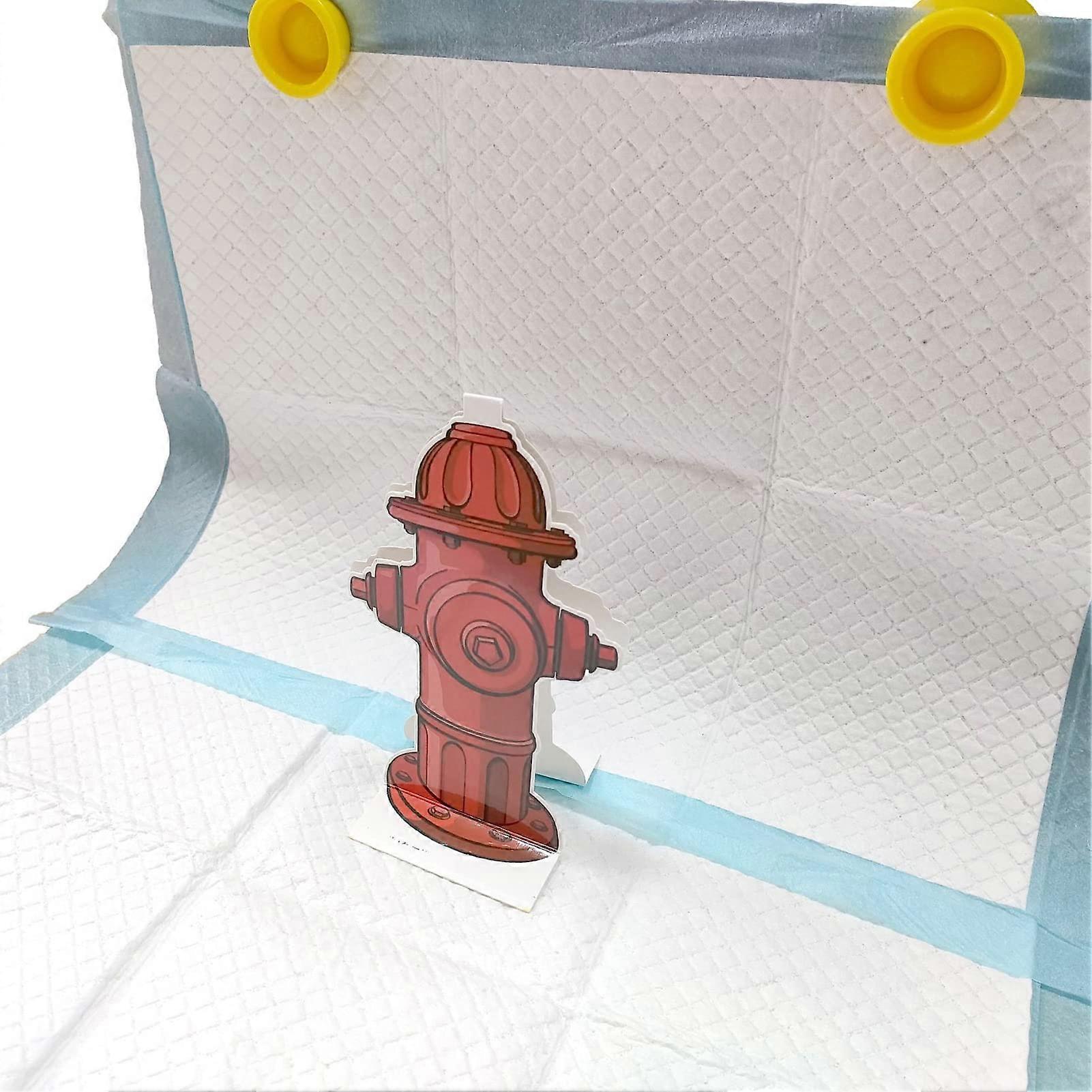 Dog Potty Training Pad 10-Pack Fire Hydrant Shaped Puppy Pee Pad Trainer For Potty Training