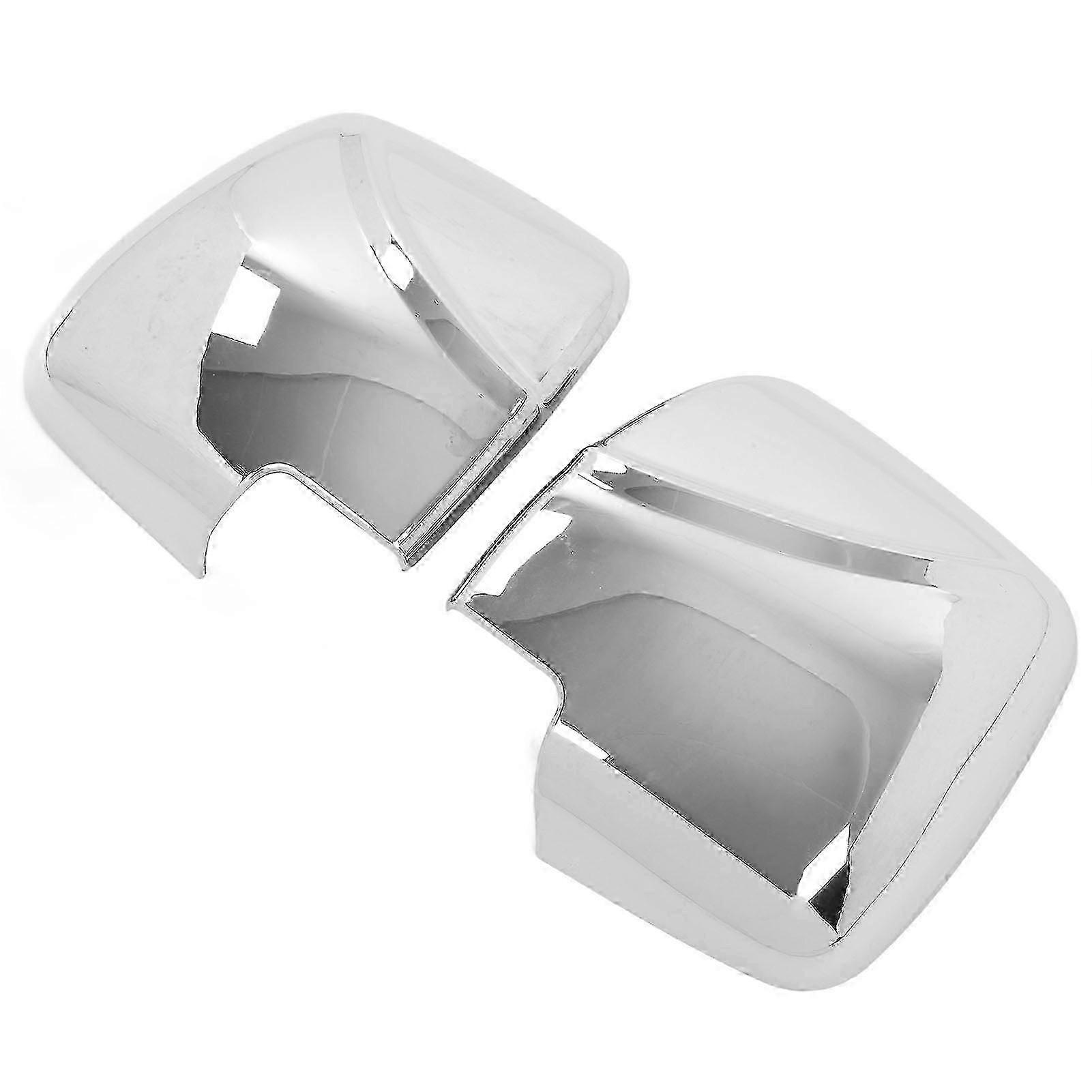 Rear View Mirror Cover Trim Exterior Electroplating Style Replacement for HIACE H200 2005?2018