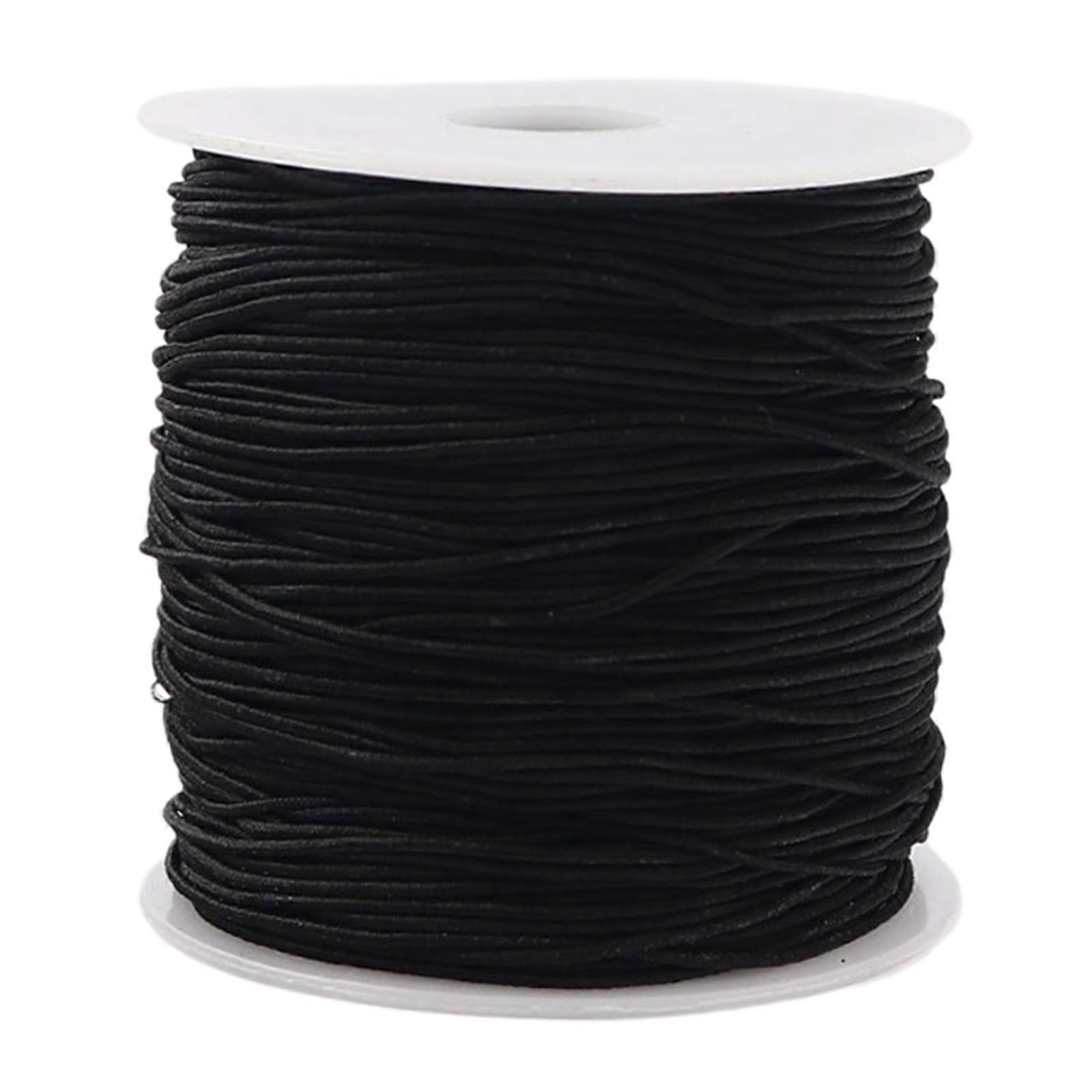 Elastic Bands 1mm Practical Portable Elasticity String for Crafts DIY