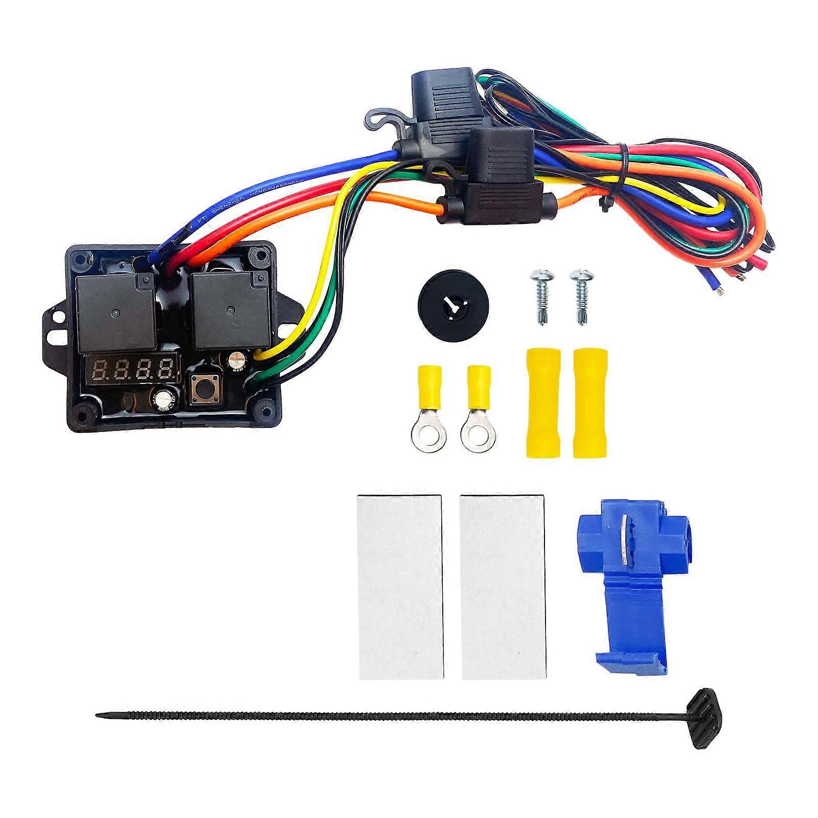 デジタルラジエーターファンコントローラースペアパーツデジタルサーマチックファンスイッチキット