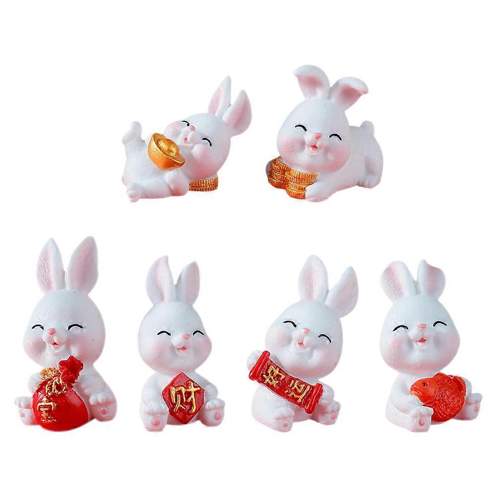 Feng Shui Rabbit Ornaments, Artistic Touch for Gardens, Offices, or Living Spaces
