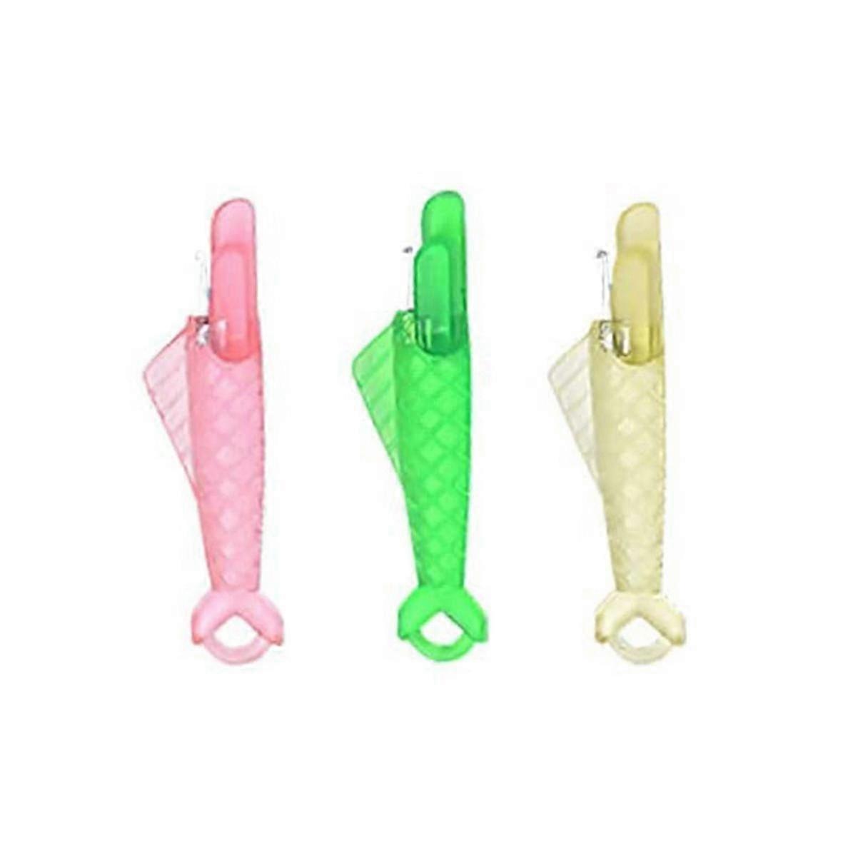 100 Pcs Sewing Machine Needle Threader Fish Type Quick Sewing Threader Embroidery Floss Automatic S