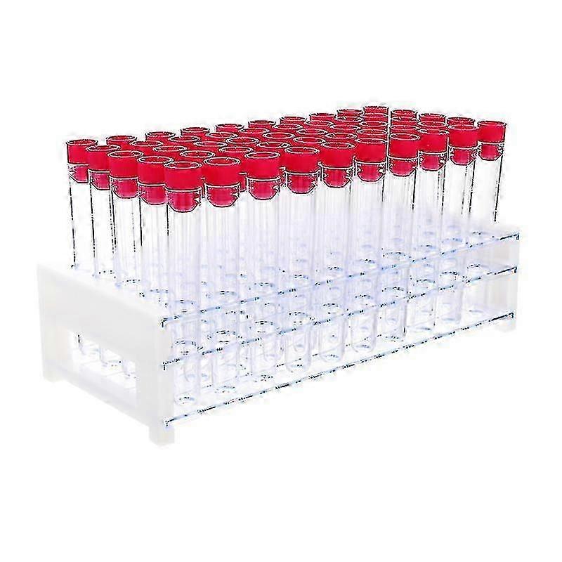 11.5X1.7cm Transparent Test Tube Racks 1 Set Test Centrifuge Tubes Disposable Centrifuge Tubes Scien