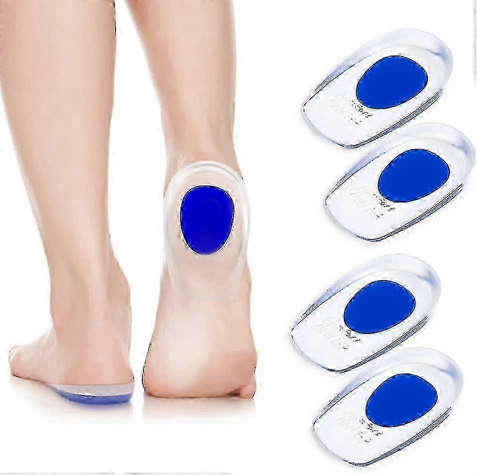 Heel Spur Insoles, 2 Pairs Large Size 40-44 Heel Pads