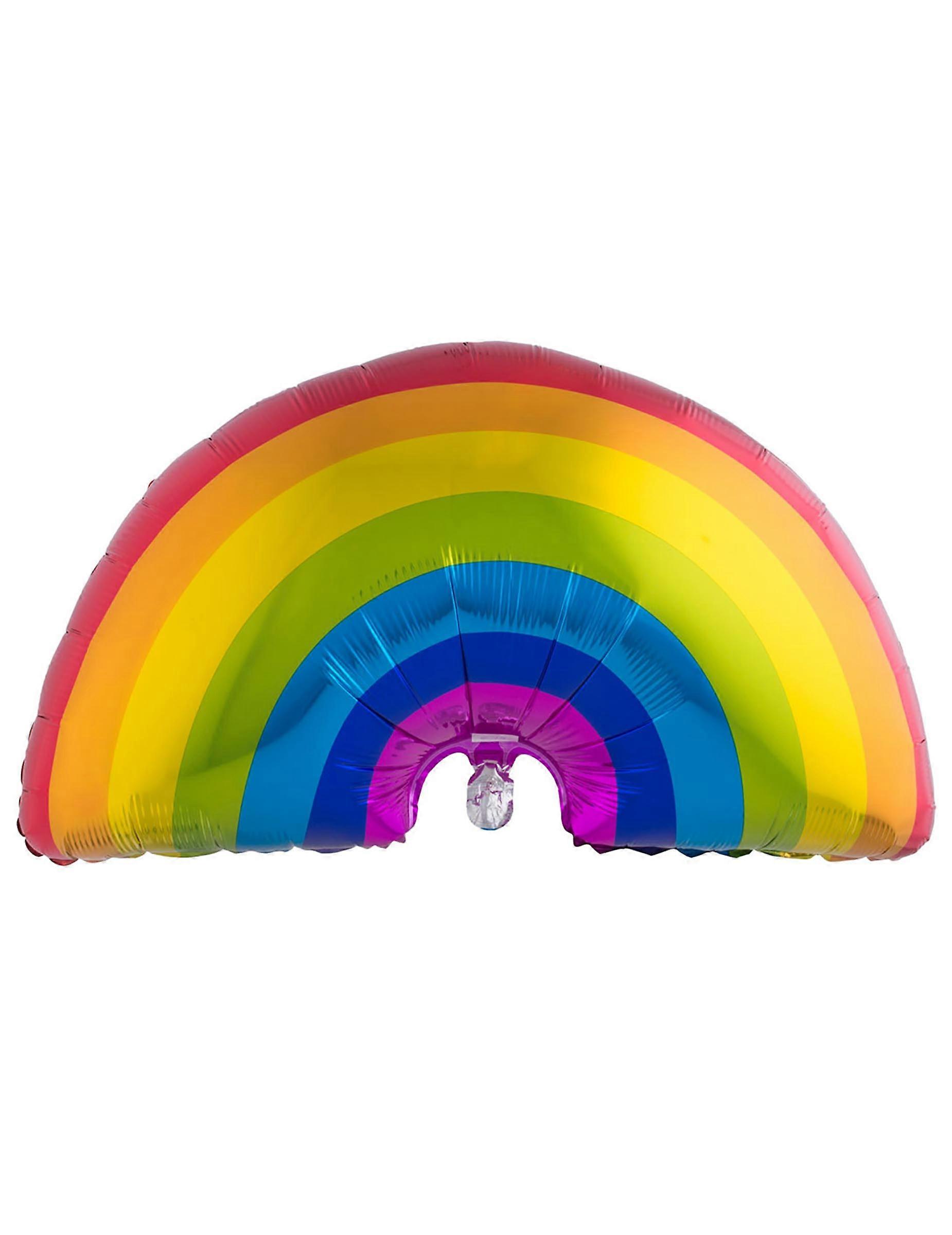 Giant Rainbow Foil Balloon 60 x 95 cm
