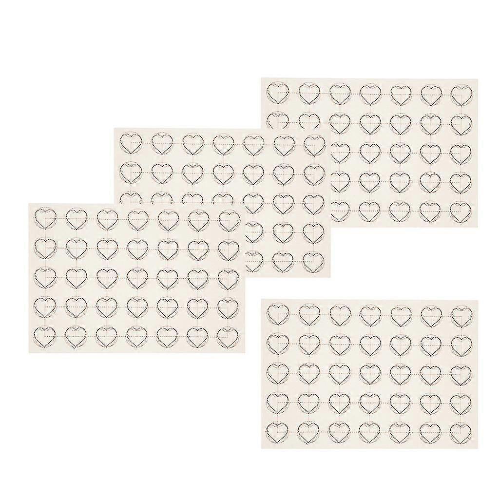 4 Pcs Macaron Silicone Baking Mat Baking Sheets Cookie Liner Macaron Sheets