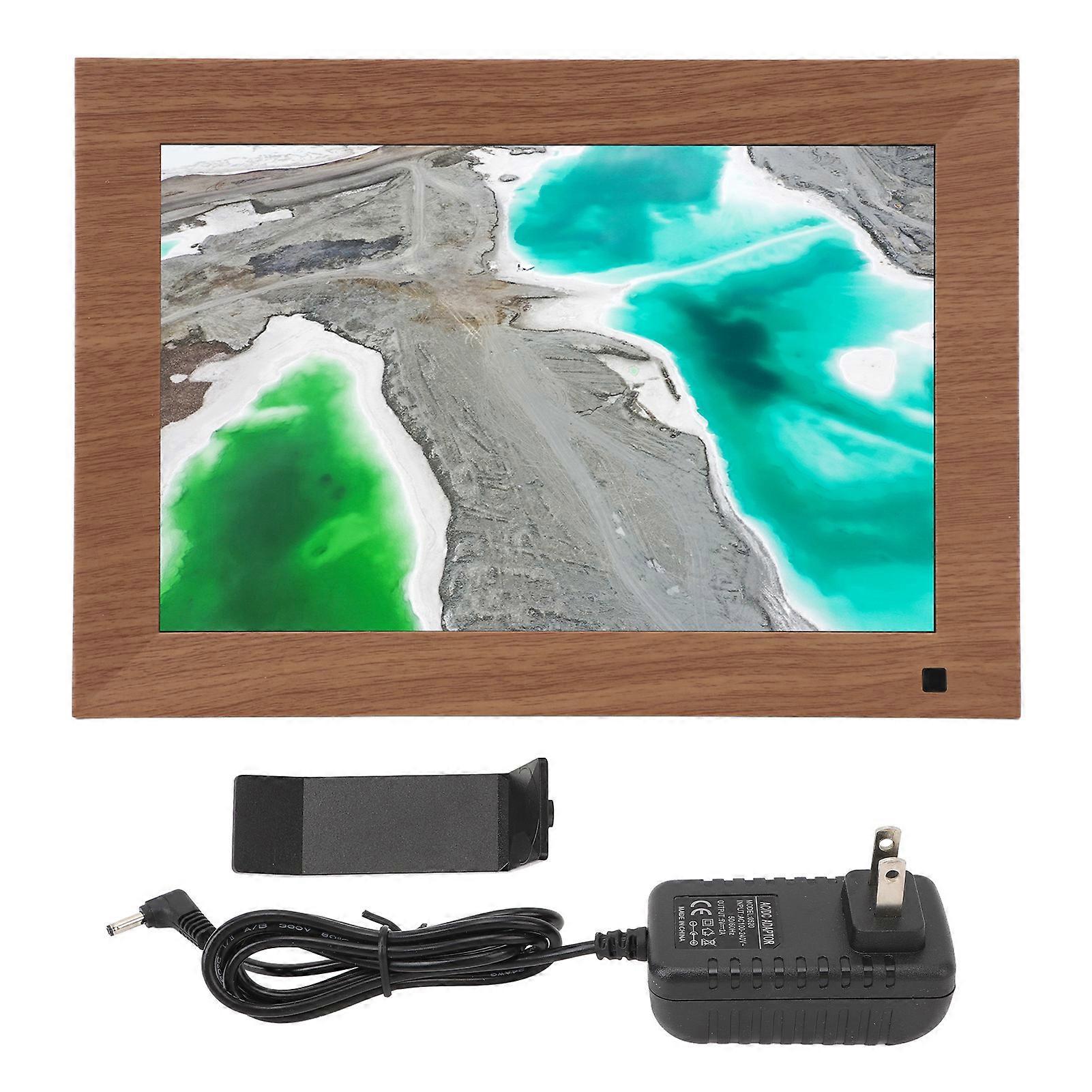 10.1" WiFi Digital Photo Frame - HD Touchscreen, 16GB Storage, Multi-Function, US Plug