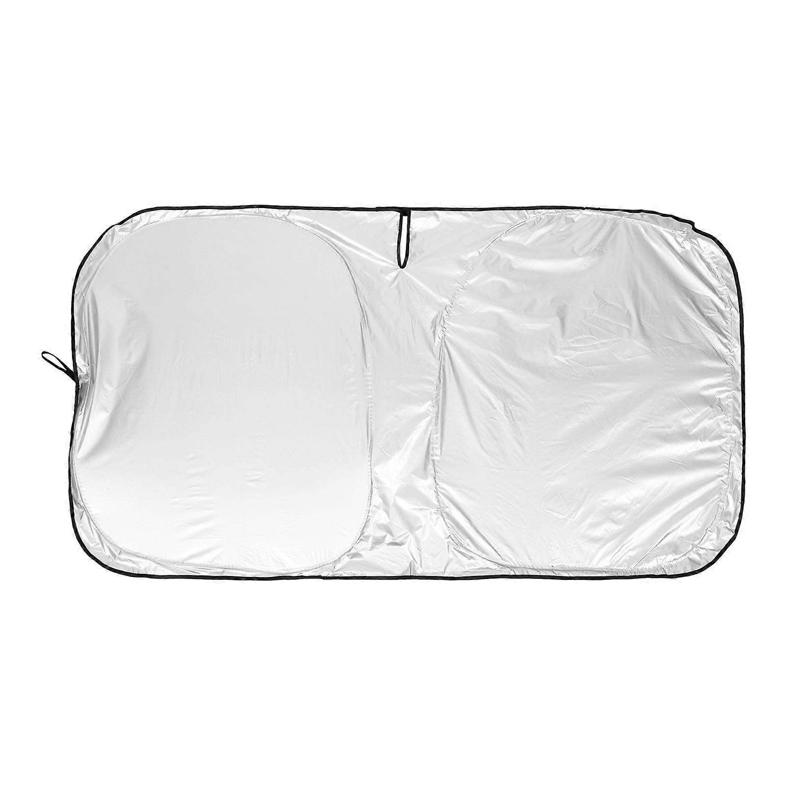 Suv Windshield Sun Shade Car Windshield Sunshade Rectangular Heat Insulation Prevent Interior Damage 1Set