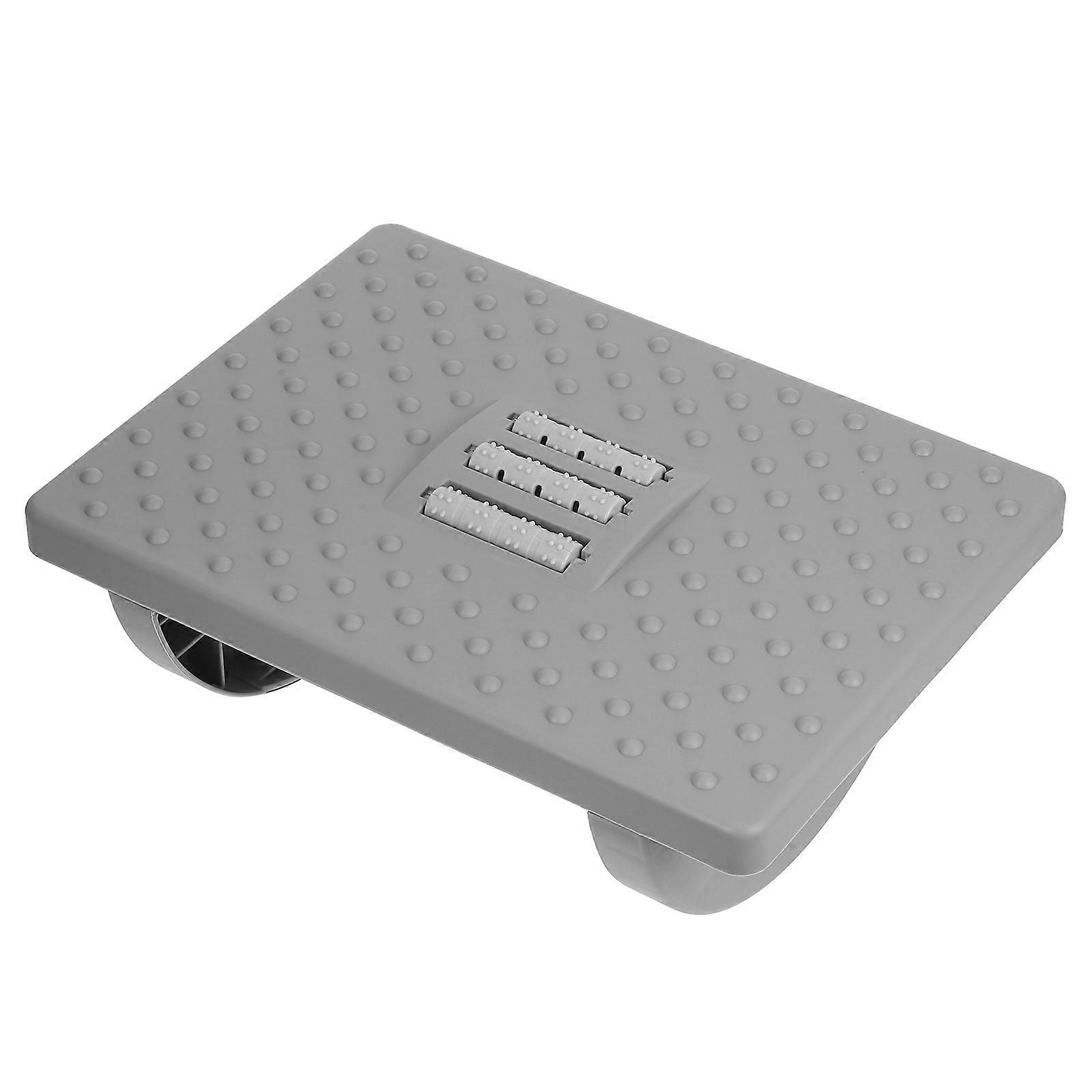 Rocking Footrest For Work Home and Office Use Improves Posture Square Minimalist Design PP 1Pcs