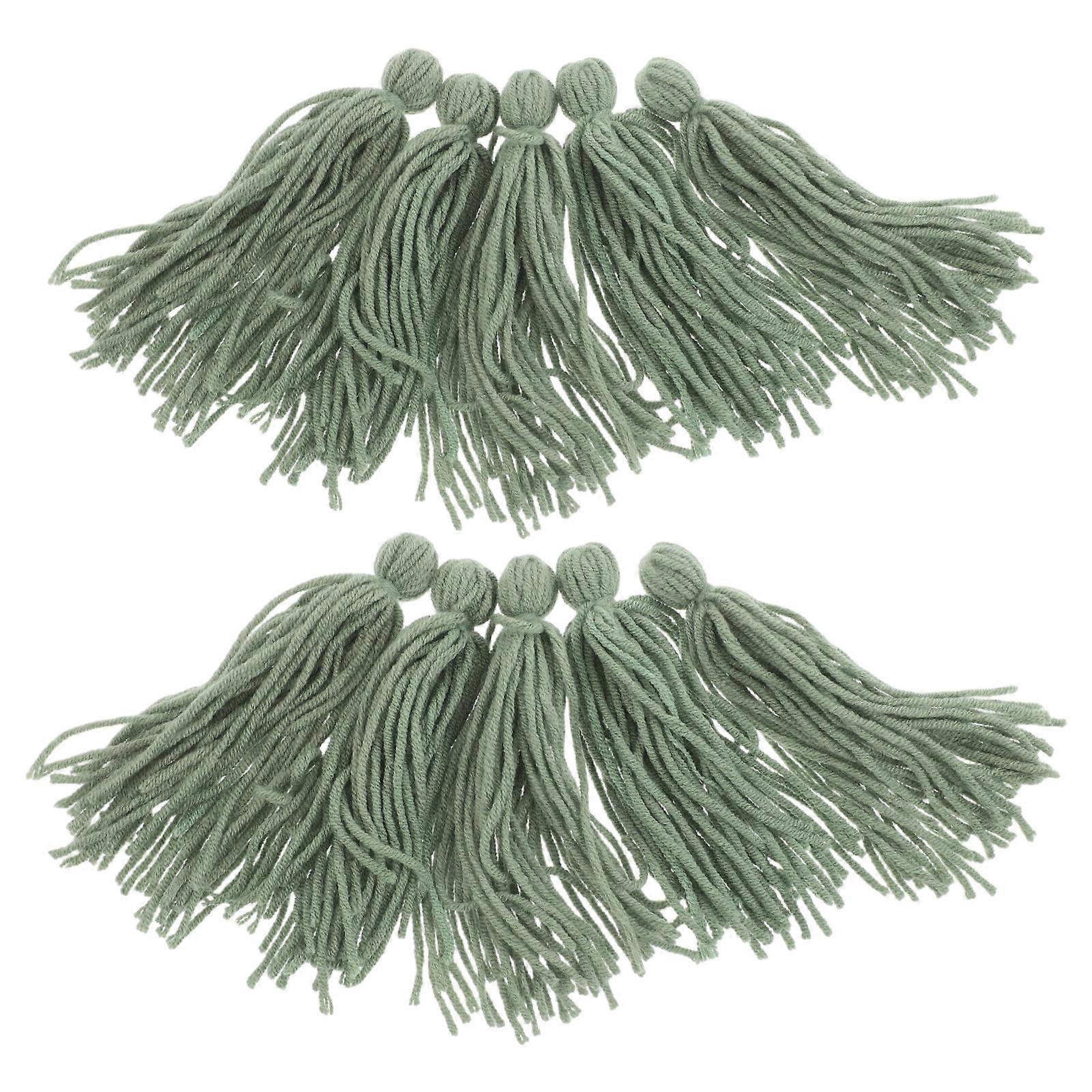 Fish Breeding Spawning Mops Aquarium Fish Spawning Grass Safe Habitat for Fry Protection Unique Appearance 10Pcs