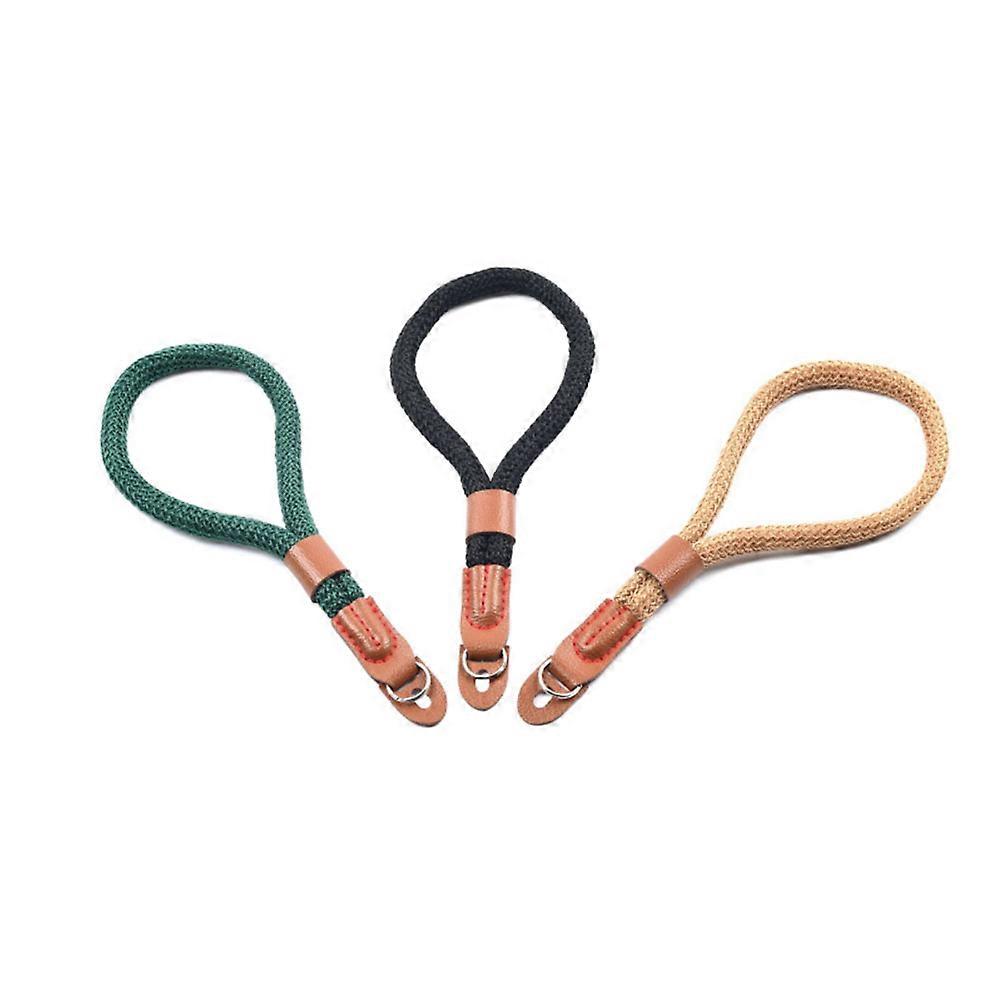 Cotton Camera Wrist Strap Khaki Compact and Lightweight Photography 1Set