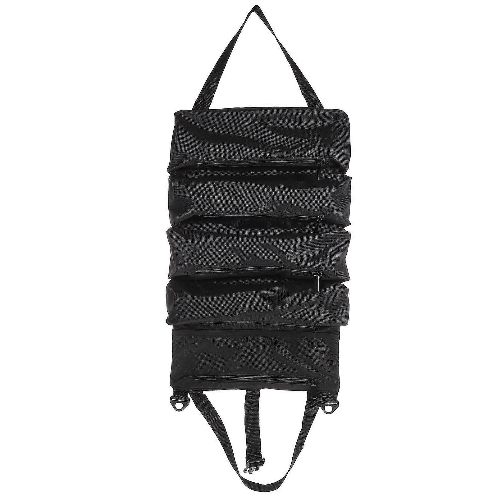 Oxford Cloth Tool Pouch Travel Organizer For Storage Tools Smooth Opening And Closing Rectangular Shape 1Pack