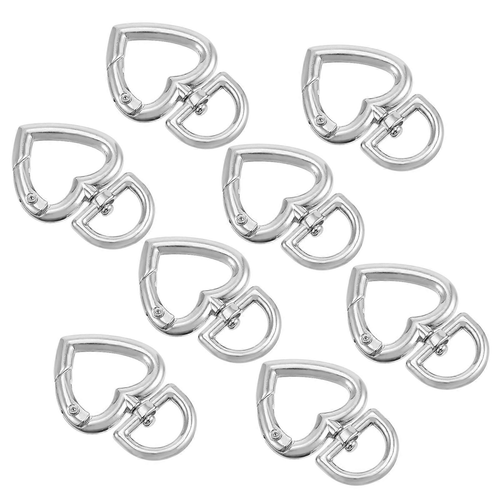Keychain Ring Buckles Diy Keychain Accessories Diy Projects Small 10Pcs