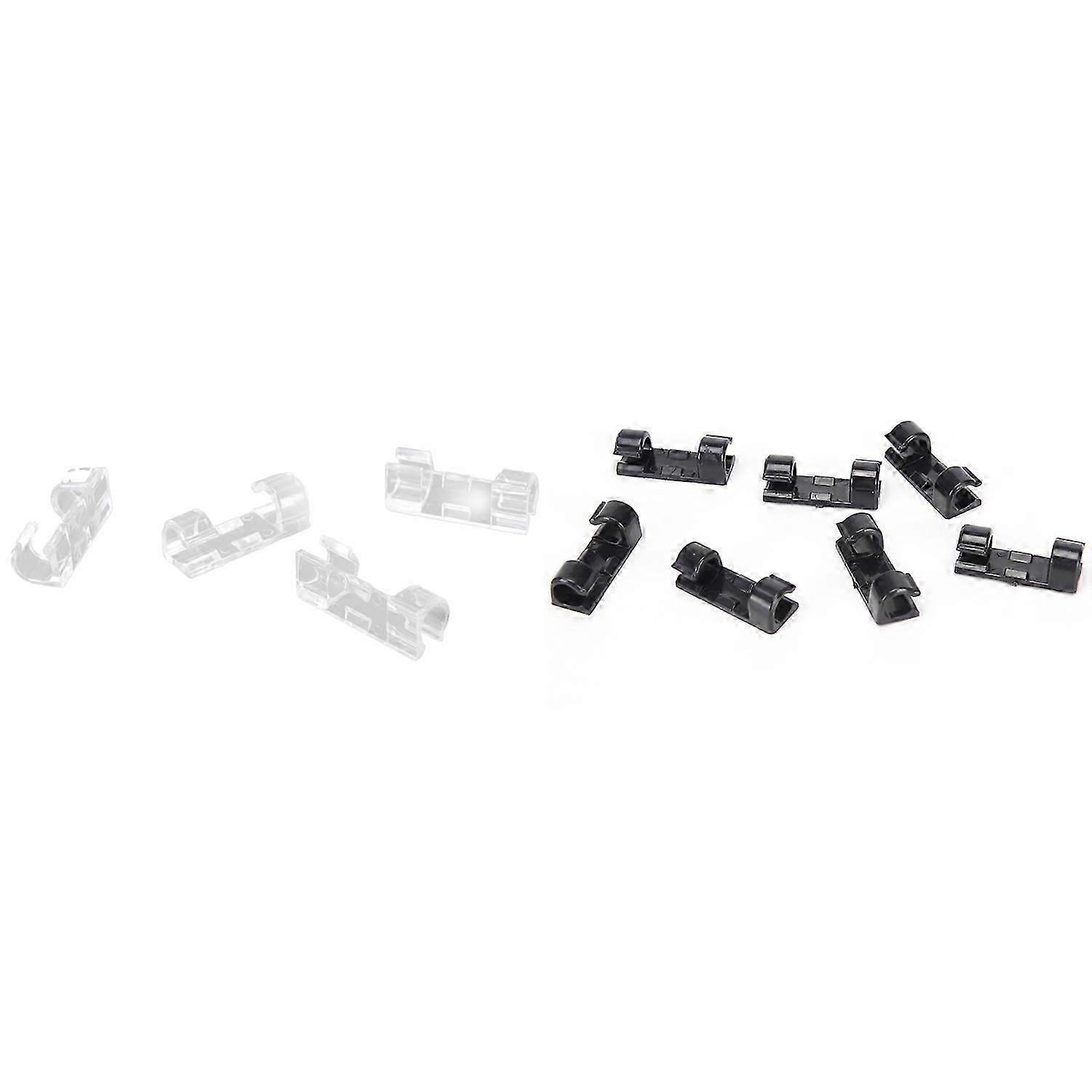 2 Set Wire Fixing Clamp Clip Desktop Wire Clear Up Clips Holder Clamps Cable Clip Device USB Cord C