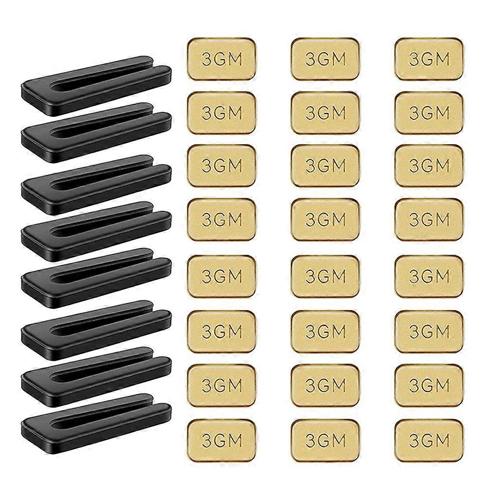 8 σετ Πτερύγια ανεμιστήρα οροφής Κιτ ισορροπίας Κλιπ εξισορρόπησης ανεμιστήρων Βάρη ισορροπίας μετάλλων