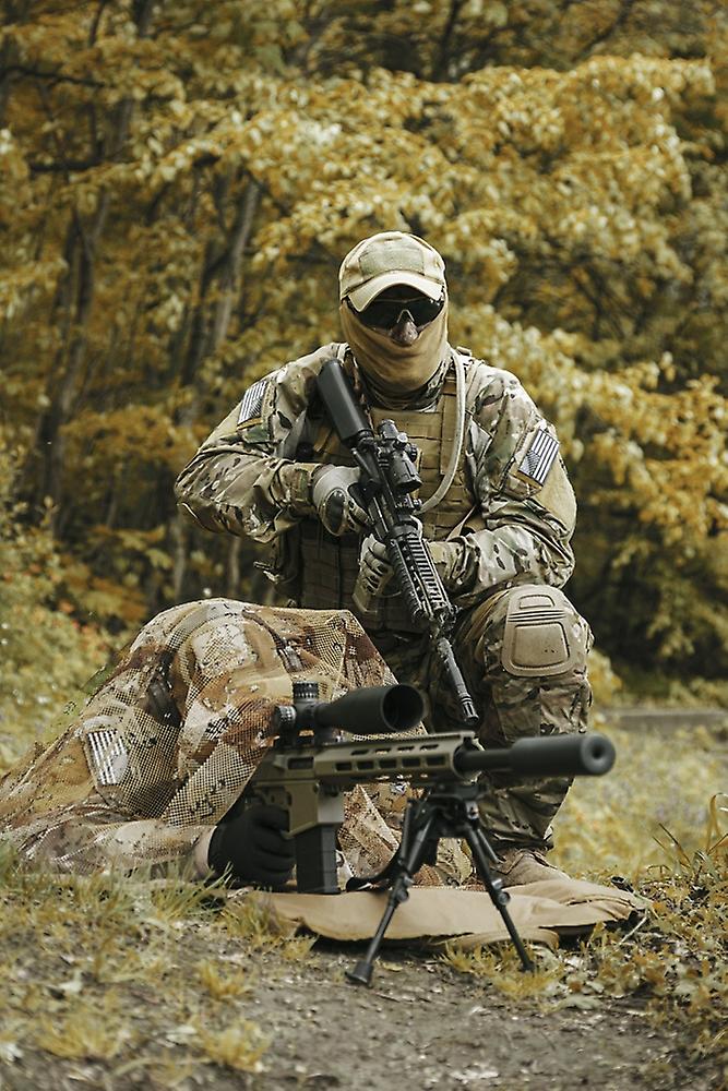 グリーンベレーのスナイパーとスポッターが活動中のアメリカ陸軍特殊部隊グループ ポスター 11周年記念イベントが グリーンベレーのスナイパーとスポッターが活動中のアメリカ陸軍特殊部隊グループ ポスター 11周年記念イベントが