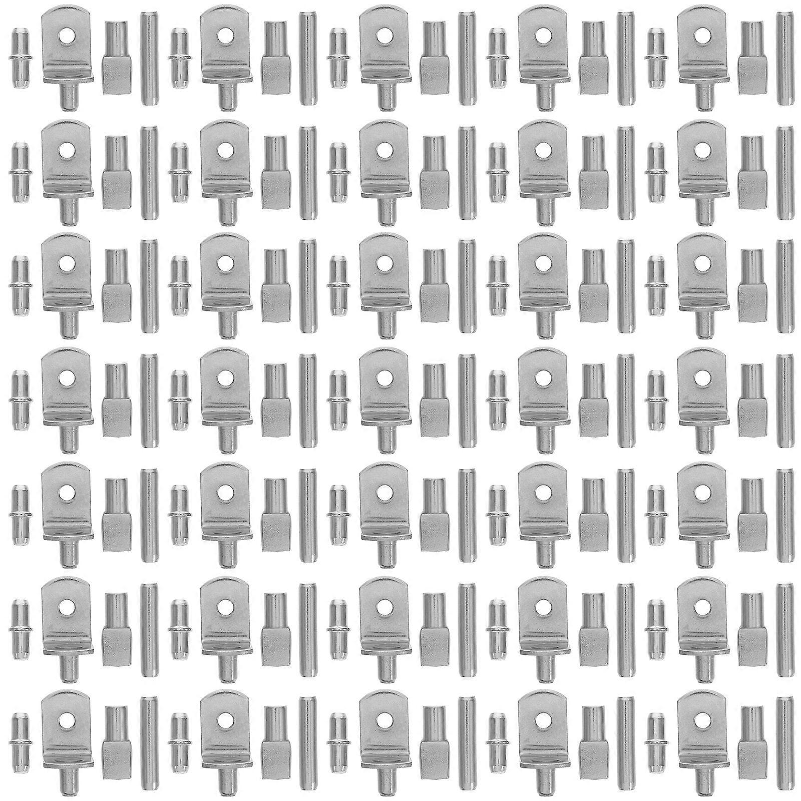 200pcs Shelf Pins & Brackets for Cabinets & Closets – Supports for Shelves, Ideal for Home Organization & Renovation Projects