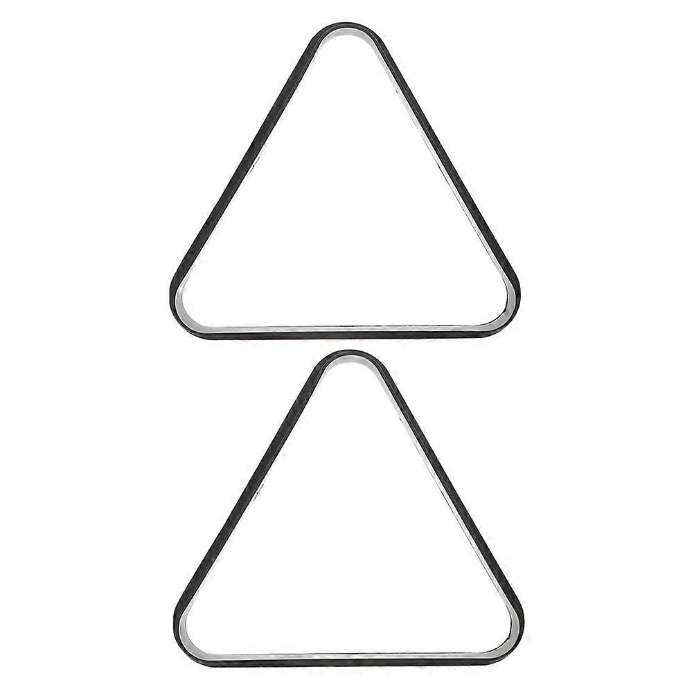Billiards Accessories Triangle Billiard Racks Portable Design 22.50X22.50X2.90CM 2Pcs