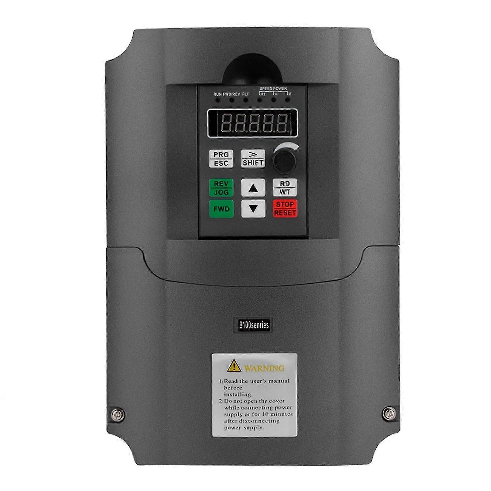 Nflixin Variable Frequency Drive Single Phase 220vac Input 3 Phase 380vac Output 7.5kw