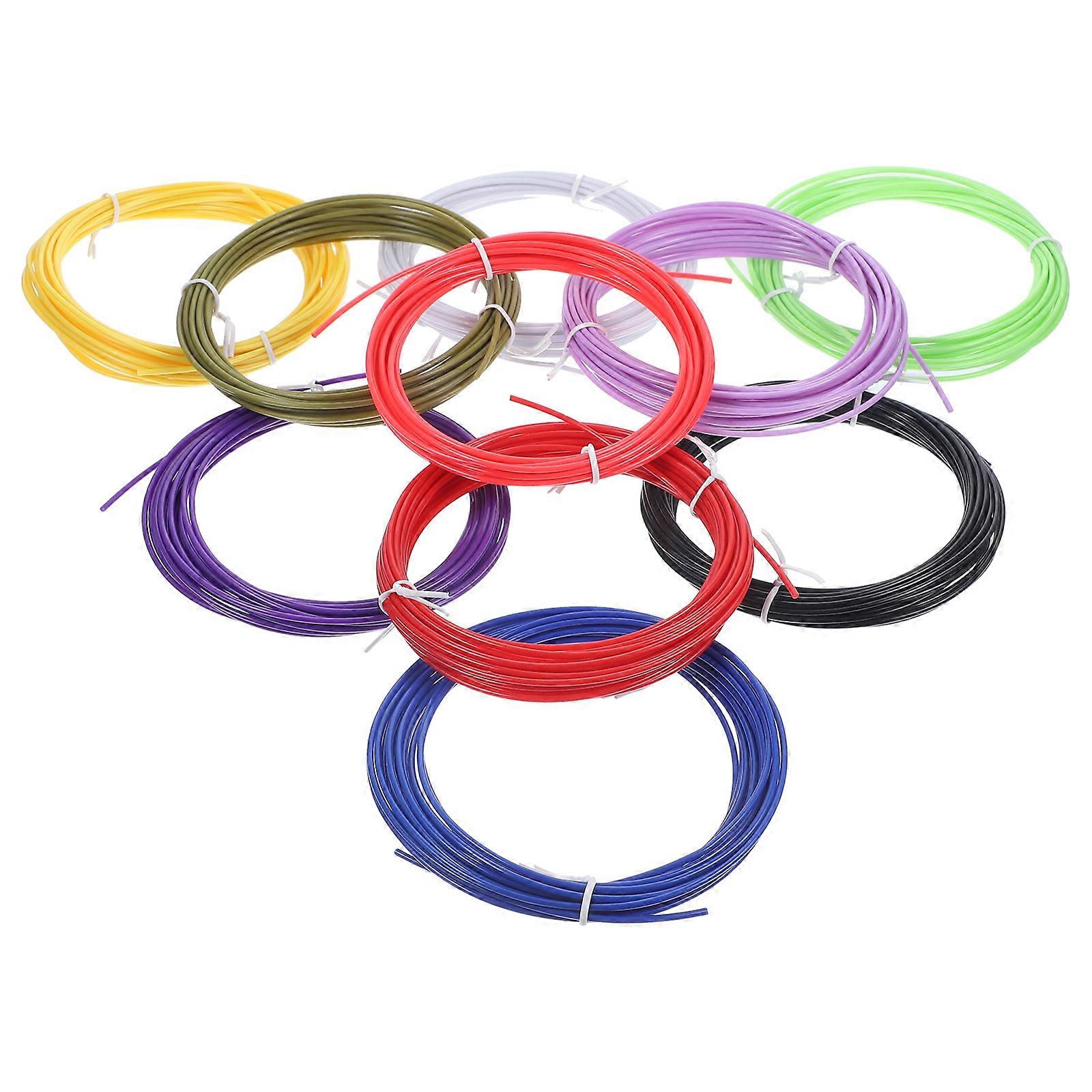 10pcs Stampa a bassa temperatura per stampanti Alta precisione Liscio Efficiente Colori casuali Colore casuale