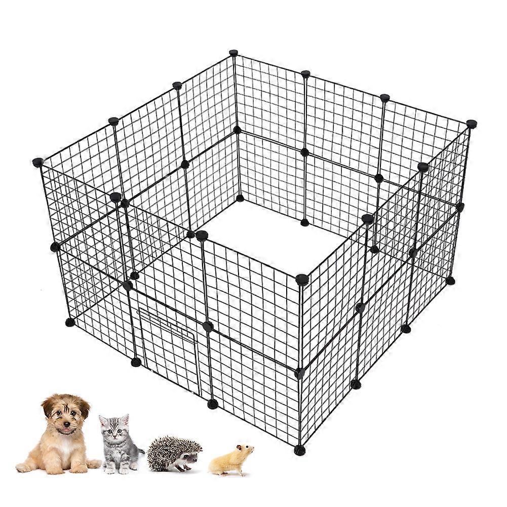 Pet Playpen Bunny Cage Fence - DIY Small Animal Exercise Pen Crate Kennel Hutch for Guinea Pig
