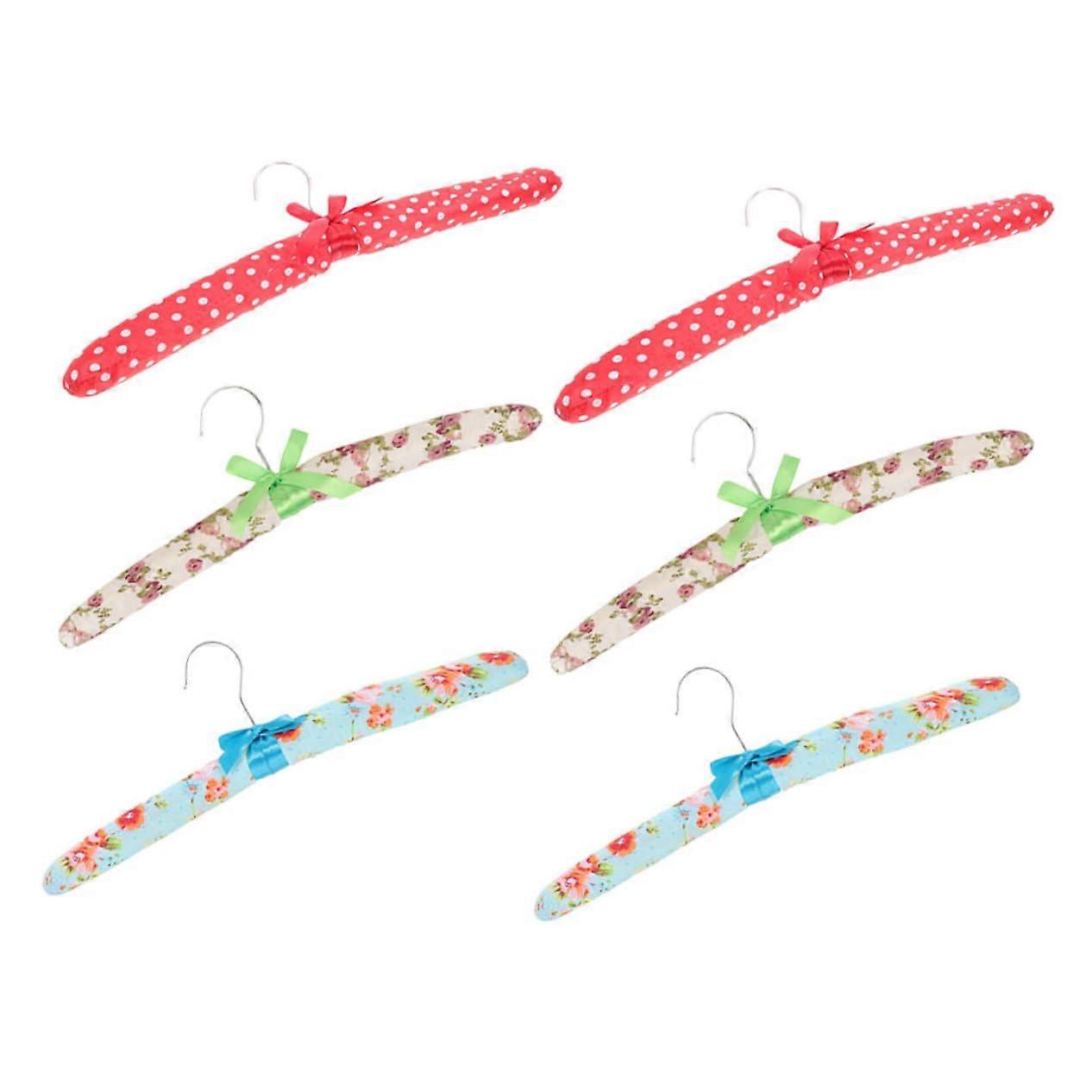 Kleiderbügel 6pcs Set - Traaceless Anzug Hangers, Durable Clothes Hangers for Closet Organization, Non-Slip Design