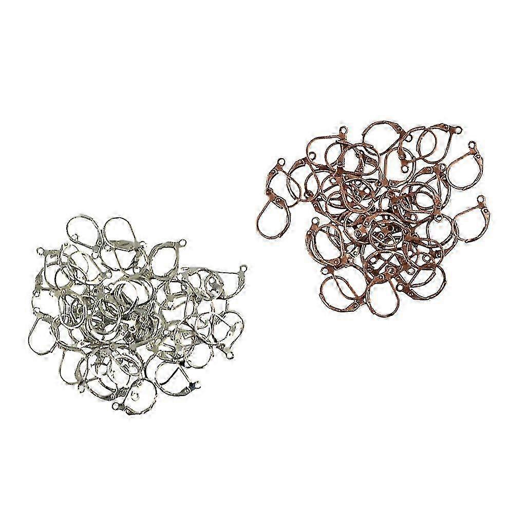 DIY Earring Hooks: 100 Pieces Wire Clips for Custom Jewelry Making