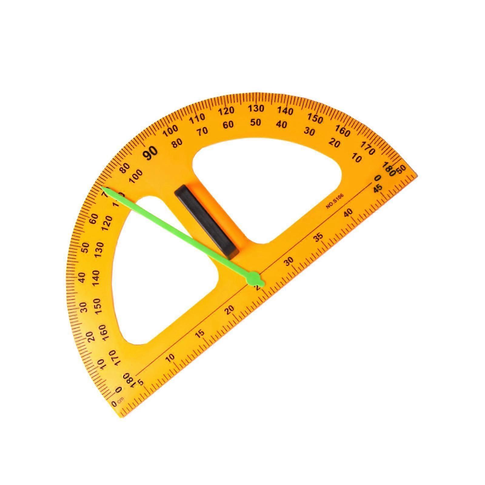Mathematical ruler, drawing and tool, large digital multifunctional teaching ruler for drawing classes, for teachers, protractor