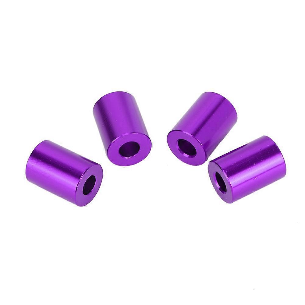 Car Aluminum Alloy Engine Hood Ventilation Spacer Riser Fit for 6mm Motor(Black)