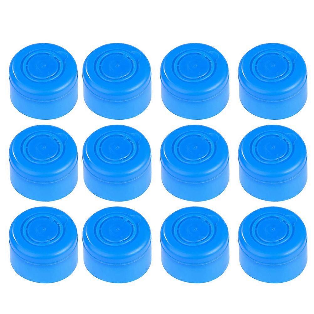 Blue Plastic Water Bucket Sealing Covers with Upgraded Non-leak Plug Pcs