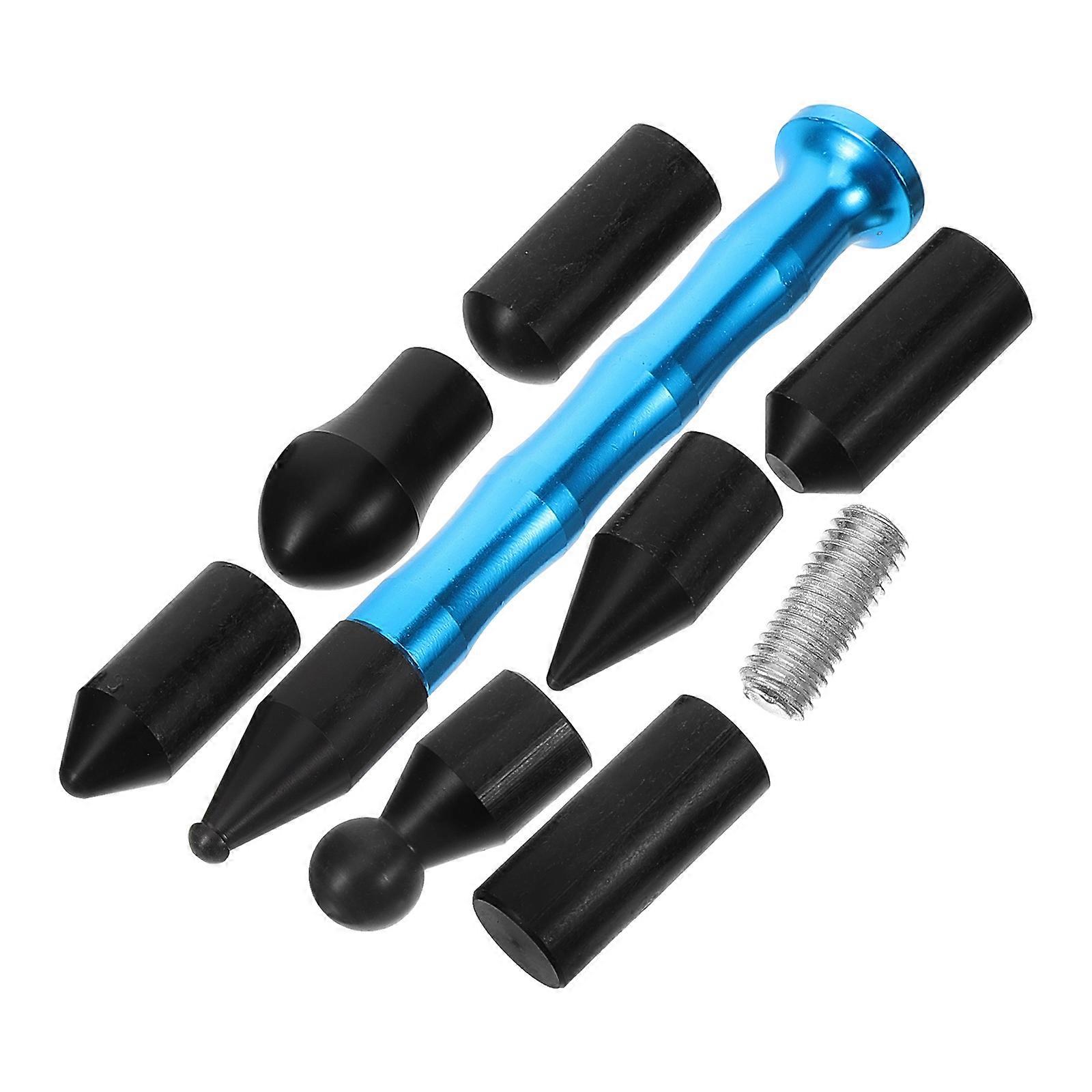 Auto Body Tools Tap Down Pen With Heads Enthusiasts Compact 3.54X0.79X0.79IN 1Set