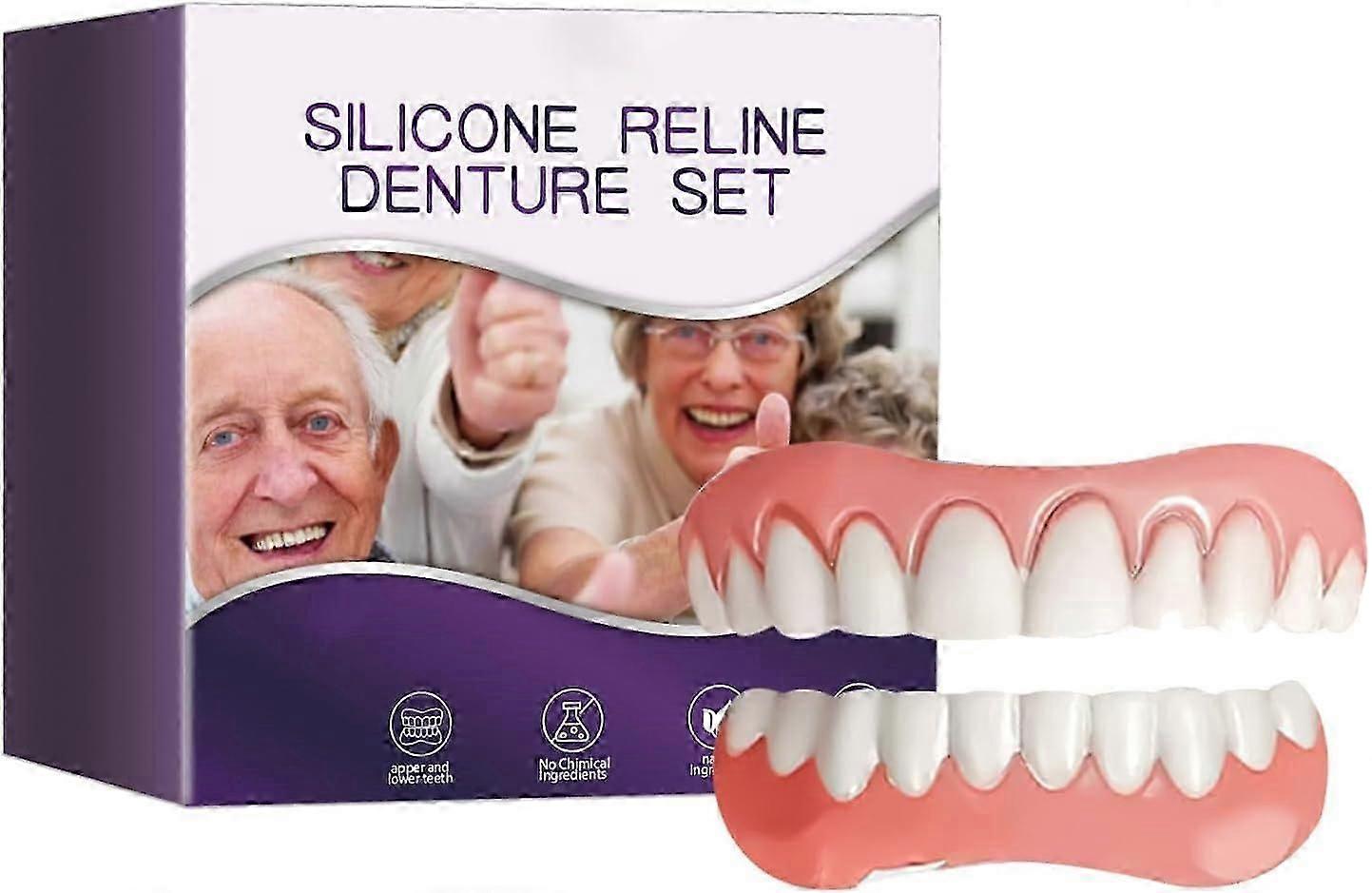Silikone Proteser Reline Sæt, Silikone Relining Proteser Sæt, Proteser Silikone Relining Kit, Proteser Sæt, Proteser Relining Kit-YoGo