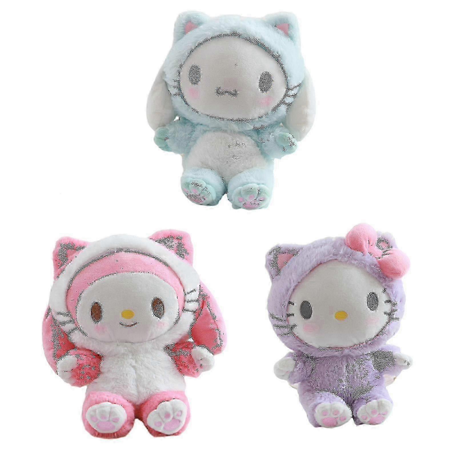 Cute Soft Plush Toys Doll with Cartoon Characters for Kids and Fans