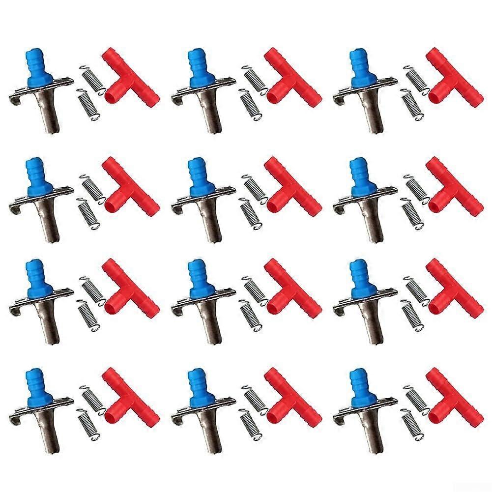 Kompaktes Automatisches Nippelbewässerungssystem für Haustiere, Rot, 500ml, Ideal für Hunde und Katzen