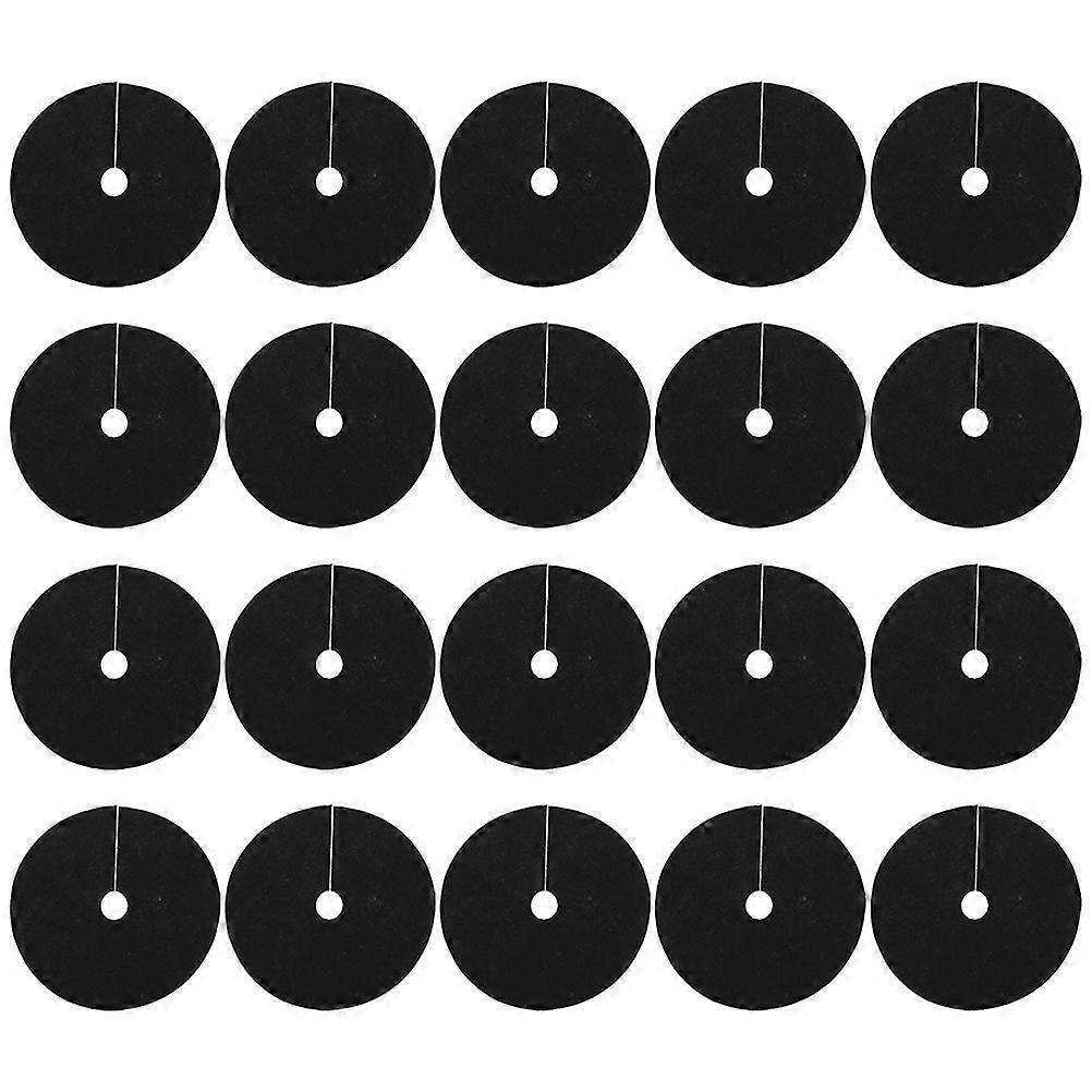40 stk Nonwovens Tree Mulch Rings Tree Protector Matter Runde plantedeksler